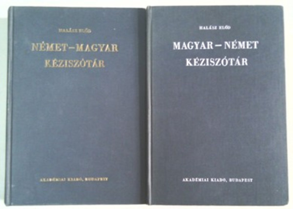 Halsz Eld - Magyar-Nmet s Nmet-Magyar kzisztr