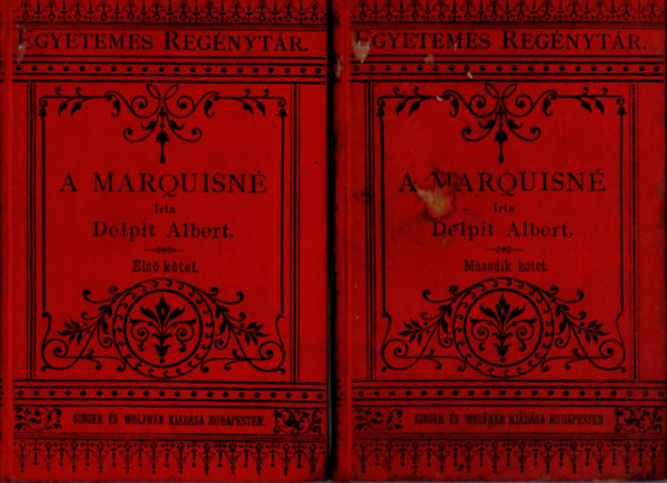 Delpit Albert - A Marquisn� I-II. k�tet