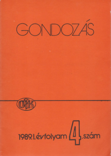 Gondozs 1989. I. vf. 4. szm