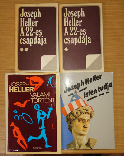 Joseph Heller - 3 m� n�gy k�tetben: A 22-es csapd�ja, isten tudja, Valami t�rt�nt