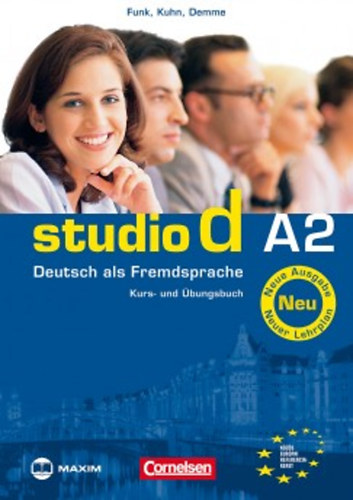 Silke; Funk, Hermann; Kuhn, Christina Demme - Studio D A2 - Kurs-und bungsbuch (CD-mellklettel)
