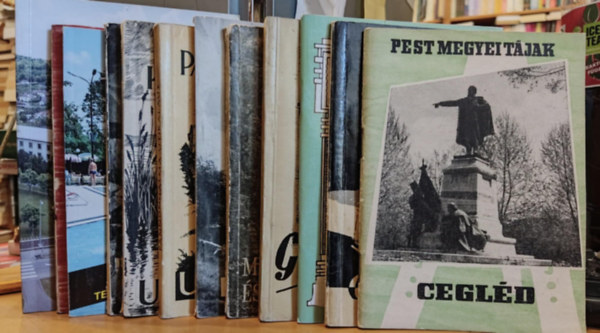 12 db magyar helyt�rt�net: Cegl�d; Csillagv�r; Gy�ri s�t�k; Gy�ri �tikalauz; Koml�; Mecseki s�t�k �s kir�ndul�sok; Miskolci kalauz; Pannonhalma �tikalauz; Sopron k�rny�ke �tikalauz; Szigetv�r �s k�rny�ke; Zalakaros term�lf�rd