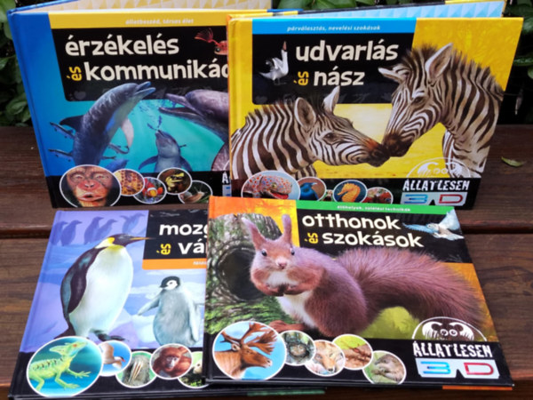 4db. llatlesen. Udvarls s nsz+ rzkels s kommunikci+ Otthonok s szoksok+ Mozgs s vndorls (KNYVMENT AJNLAT)