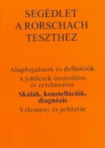 Segdlet a Rorschach teszthez 3.