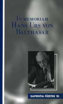 In memoriam Hans Urs von Balthasar