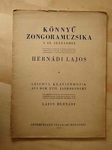 Var. - K�nny� zongoramuzsika a 18. sz�zadb�l