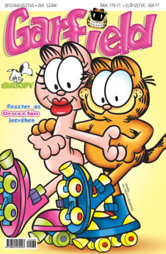Garfield 2012/augusztus. (269. szm)