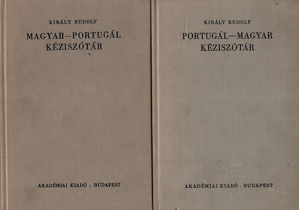 Kirly Rudolf - Magyar-portugl - Portugl-magyar kzisztr I-II.
