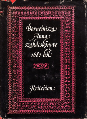 Dr Lak elemr - Bornemissza Anna szakcsknyve  1680-bl