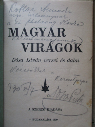 Dsa Istvn - Magyar Virgok - Dsa Istvn versei s dalai