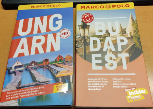 Marco Polo Guides, Nils Kern, Lisa Weil - 2 ktet Marco Polo tiknyv: Ungarn + Budapest