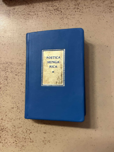 Poetica Hungarica I. miniknyv