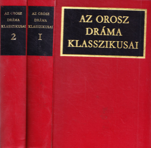 Európa Könyvkiadó - Az orosz dráma klasszikusai I-II.