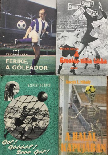 Bocsk Mikls, Kocsis L. Mihly, Szepesi Gyrgy Zsiday Istvn - Labdargs tmj knyvcsomag ( 4 ktet)