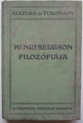 Ren� Gillouin - Henri Bergson filoz�fi�ja