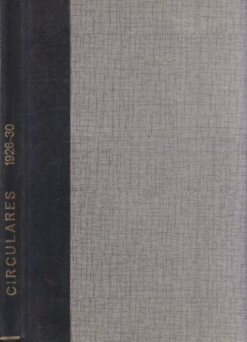 Dr. Szll Klmn - A Vczi Egyhzmegye hivatalos kzlemnyei 1926-1930 (5 db teljes vfolyam egybektve)
