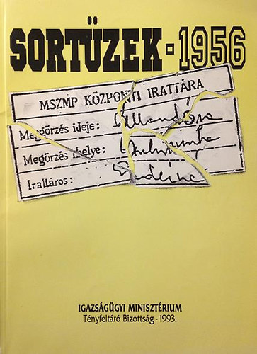 Kahler Frigyes  (szerk.) - Sort�zek - 1956