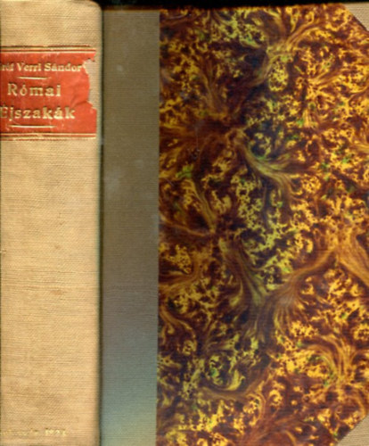 Gr�f Verri S�ndor - R�mai �jszak�k I-II (egybek�tve)