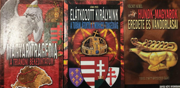 V�csey Aur�l L�vai-Pot� - 3 db t�rt�nelmi k�tet a Vagabund kiad�t�l