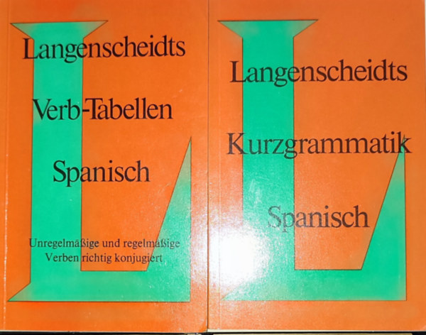 Dr. Hermann Willers - 2db Dr. Hermann Willers nyelvk�nyv - Langenscheidts-Kurzgrammatik-Spanisch, Verb Tabellen-Spanisch