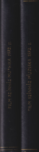 Hámori Ottó (főszerk.) - Film Színház Muzsika XVI. évf. 1972. I-II. kötetben ( 1-52. szám , teljes )