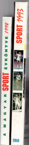 Ldonyi Lszl  Harle Tams (szerk.) - 2 db A magyar sport vknyve 1992 +1993