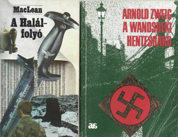 2 db knyv, MacLean: A Hall-foly, Arnold Zweig: A wandsbeki hentesbrd