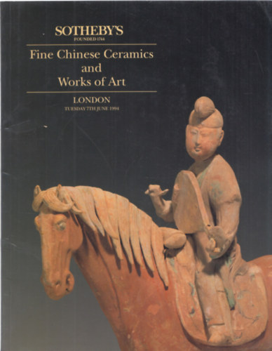 Sotheby's London - Fine Chinese Ceramics and Works of Art (7th June 1994)