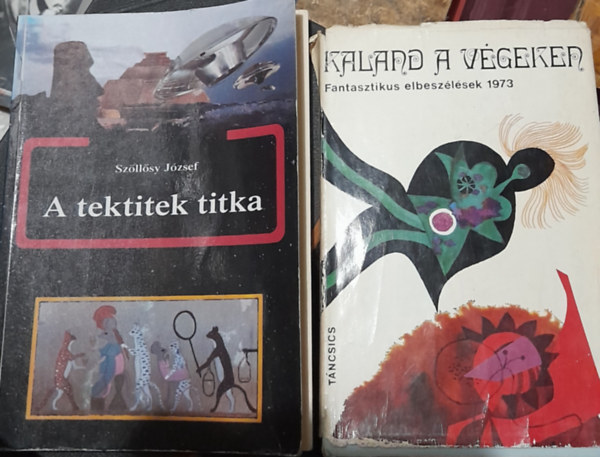 Szllsy Jzsef - 2 db sci-fi: Szlssy Jzsef: A tektitek titka, Kaland a vgeken (1973. orosz, amerikai fantasztikus elbeszlsek)