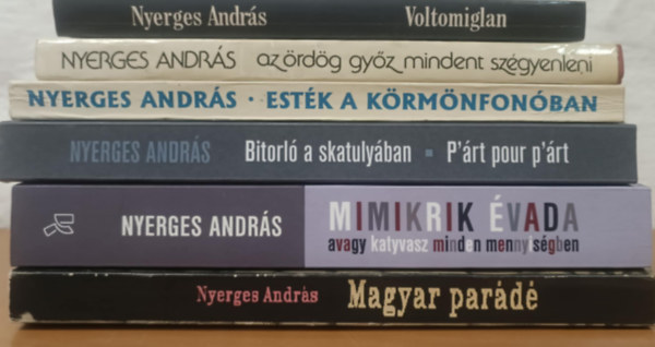 Nyerges Andrs - Nyerges Andrs dediklt knyvcsomag