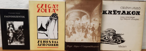 Czig�ny Zolt�n, Degr� Alajos, Csel�nyi L�szl� Csern�k �rp�d - Magyar irodalmi k�nyvcsomag