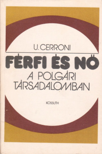 Umberto Cerroni - Frfi s n a polgri trsadalomban