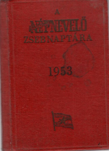 A budapesti npnevel zsebnaptra 1953