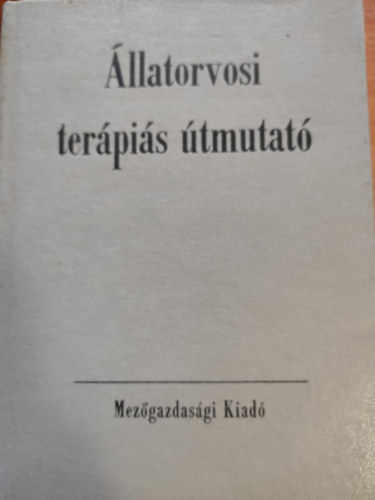 Dr. Horv�th Zolt�n - �llatorvosi ter�pi�s �tmutat�