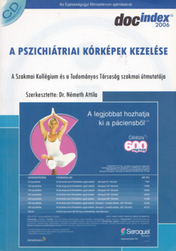 N�meth Attila dr.  (szerk.) - A pszichi�triai k�rk�pek kezel�se