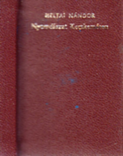 Heltai Nándor - Nyomdászat Kecskeméten (számozott, minikönyv)
