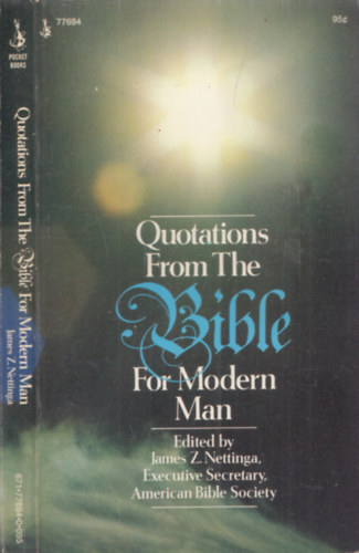 Quotations from the Bible for Modern Man