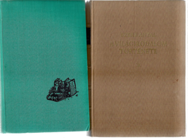 Szerb Antal - 2 db könyv, Gondolatok a könyvtárban, A világirodalom története