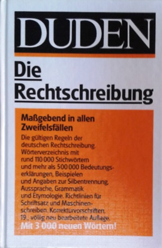 Dudenredaktion  (Hrsg.) - Duden: Die Rechtschreibung