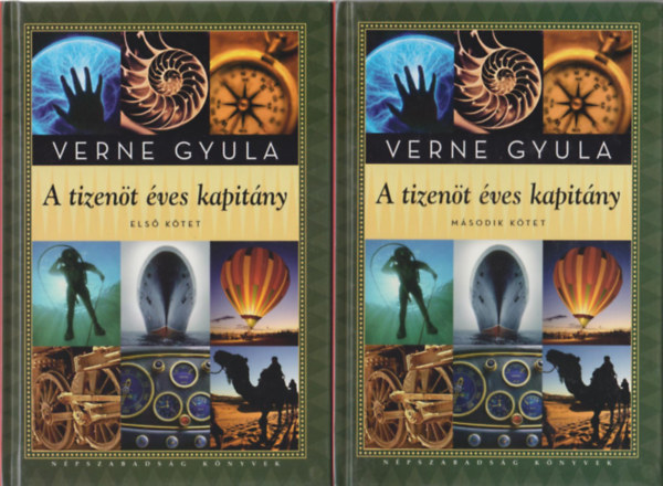 Verne Gyula - A tizentves kapitny I-II.