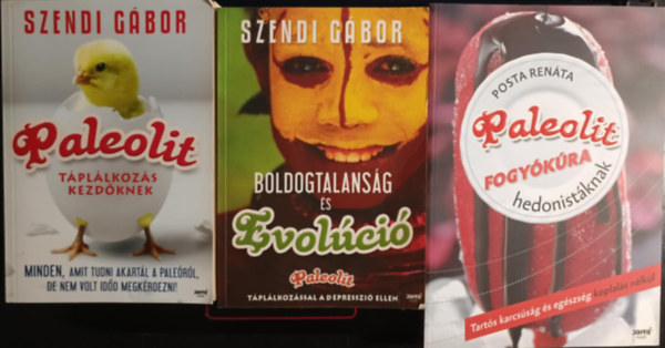 Paleolit táplálkozási könyvcsomag