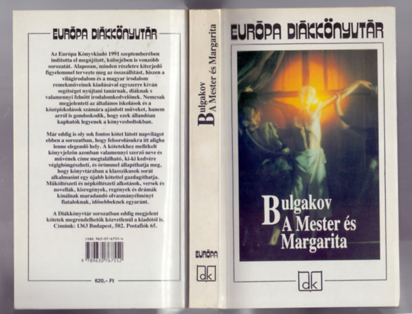Mihail Bulgakov - A Mester s Margarita (Eurpa Dikknyvtr)