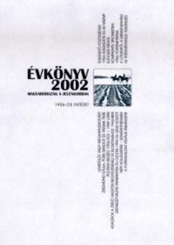 Rainer-Standeisky - vknyv 2002 X. - Magyarorszg a jelenkorban