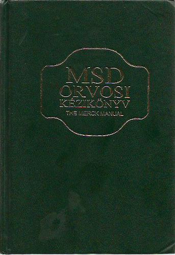 Robert- Beers, Mark H. Berkow - MSD Orvosi K�zik�nyv (The Merck Manual)