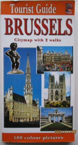 Brussels Citymap with 2 walks