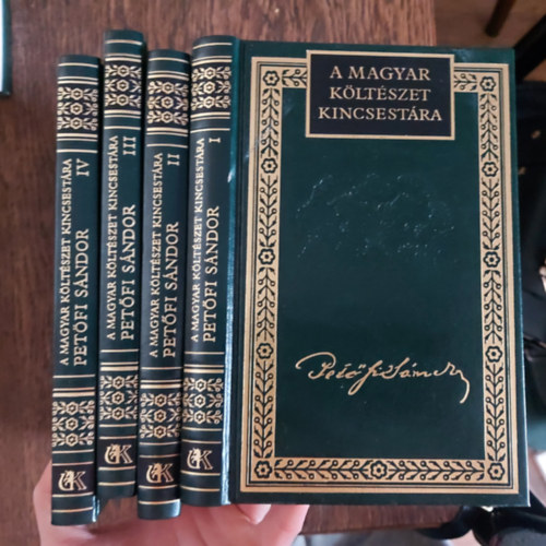 Petfi Sndor - Petfi Sndor sszes kltemnyei I-IV.(A magyar kltszet kincsestra 11-14.)