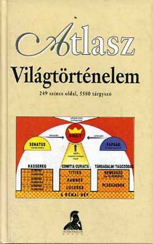 Kinder Hilgemann - Atlasz - Vil�gt�rt�nelem - 249 sz�nes oldal, 5580 t�rgysz�