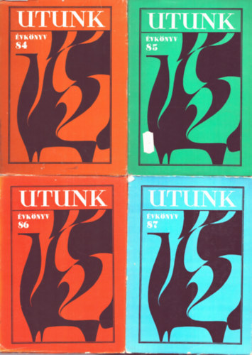 4 db Utunk vknyv: 1984, 1985, 1986, 1987