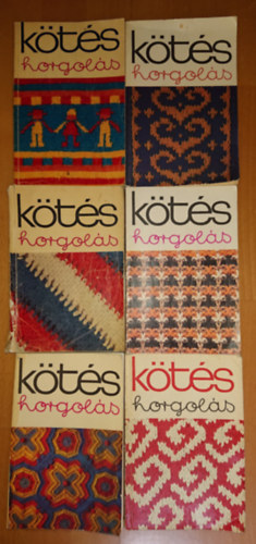 6 db Kts-horgols folyirat: 1969, 1972, 1974, 1977, 1978, 1980