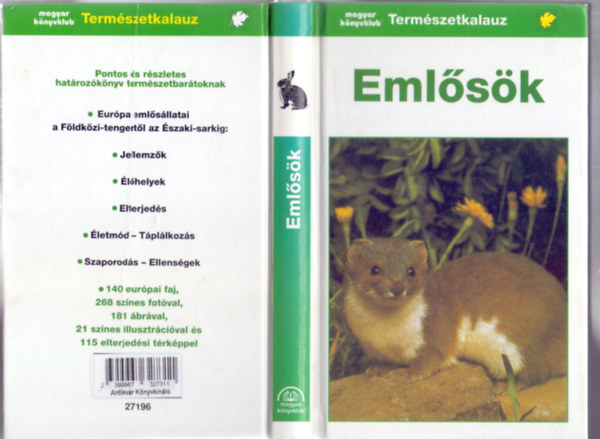 Dr. Fordtotta: Schmidt Andrs Josef Reichholf - Emlsk (Termszetkalauz - Fritz Wendler illusztrciival)
